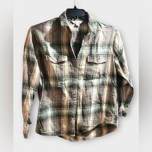 ❗️5/$25❗️ Old Navy Plaid The Boyfriend Shirt
